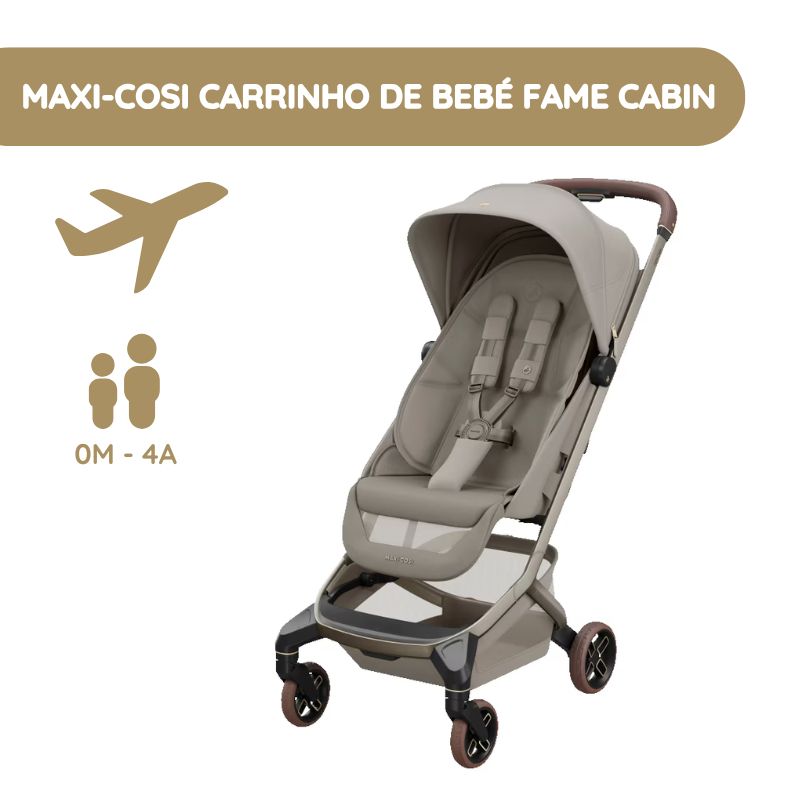 Maxi-Cosi Carrinho de Bebé Fame Cabin - Sapphire Sand