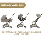 Maxi-Cosi Carrinho de Bebé Fame Cabin - Sapphire Sand