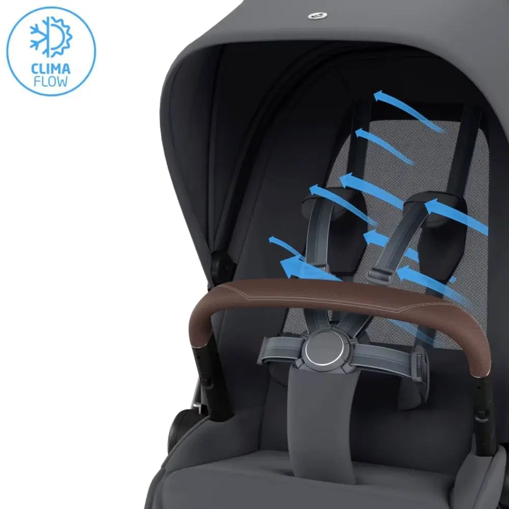 Maxi-Cosi Carrinho de Bebé Fame - Moon Graphite