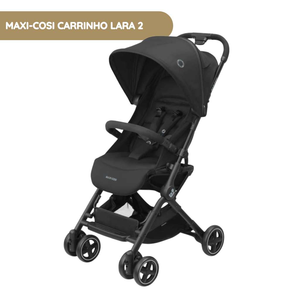 Maxi-Cosi Carrinho de Bebé Lara 2 - Essential Black