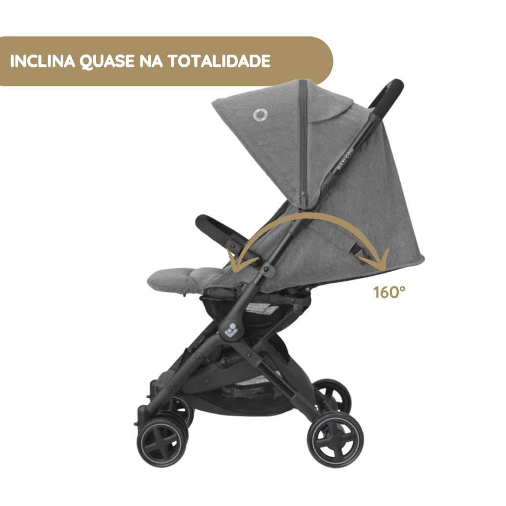 Maxi-Cosi Carrinho de Bebé Lara 2 - Essential Black