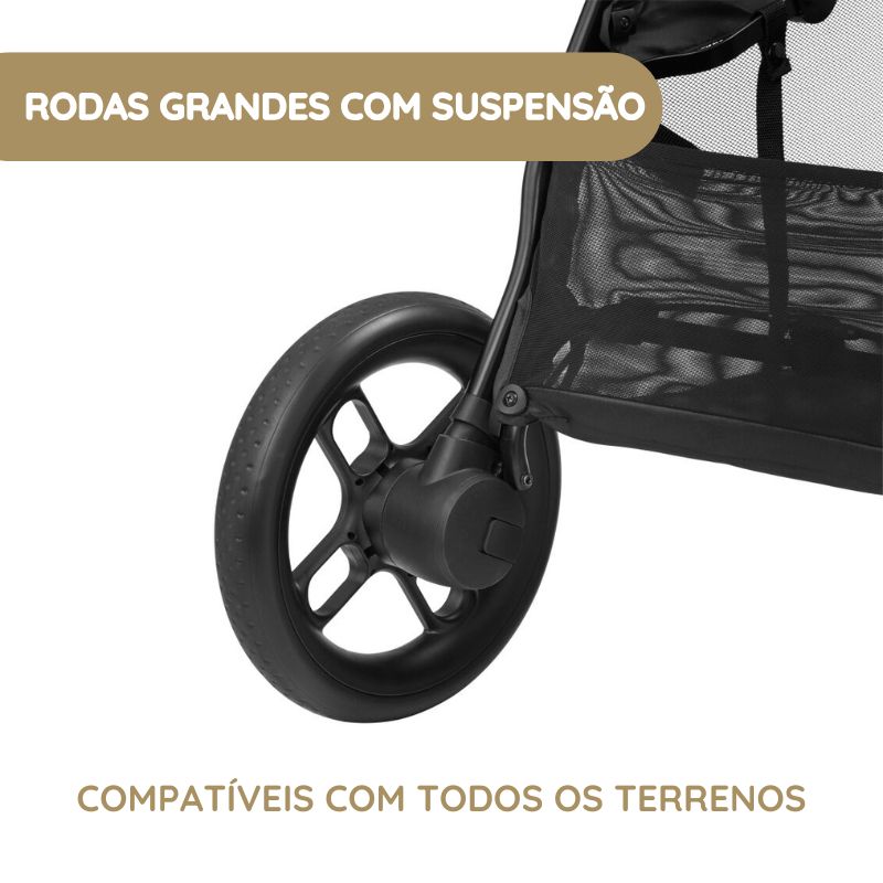 Maxi-Cosi Carrinho de Bebé Zelia 3 - Essential Graphite