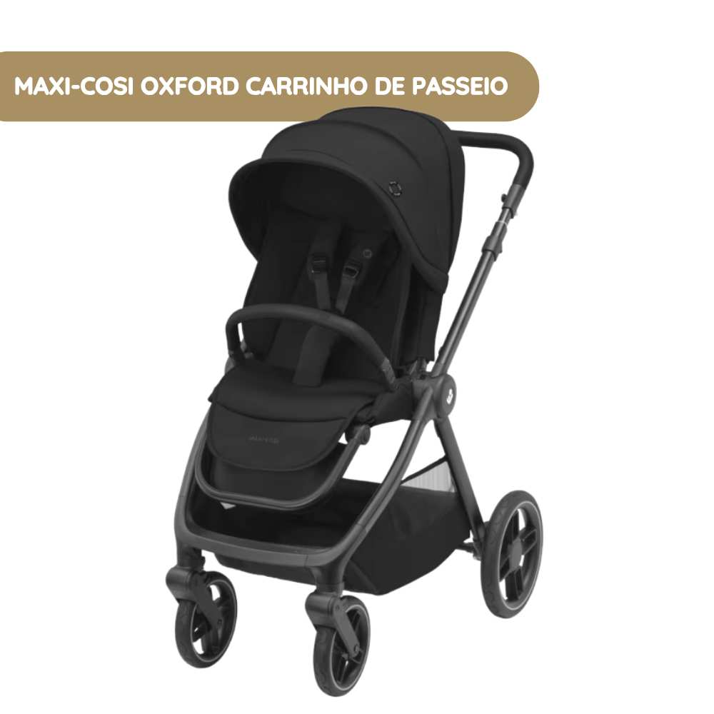 Maxi-Cosi Oxford Carrinho de Bebé - Essential Black