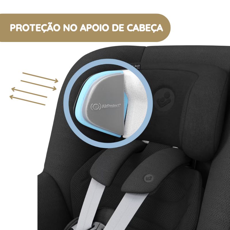 Maxi-Cosi Cadeira Auto Pearl 360 Pro - Authentic Truffle