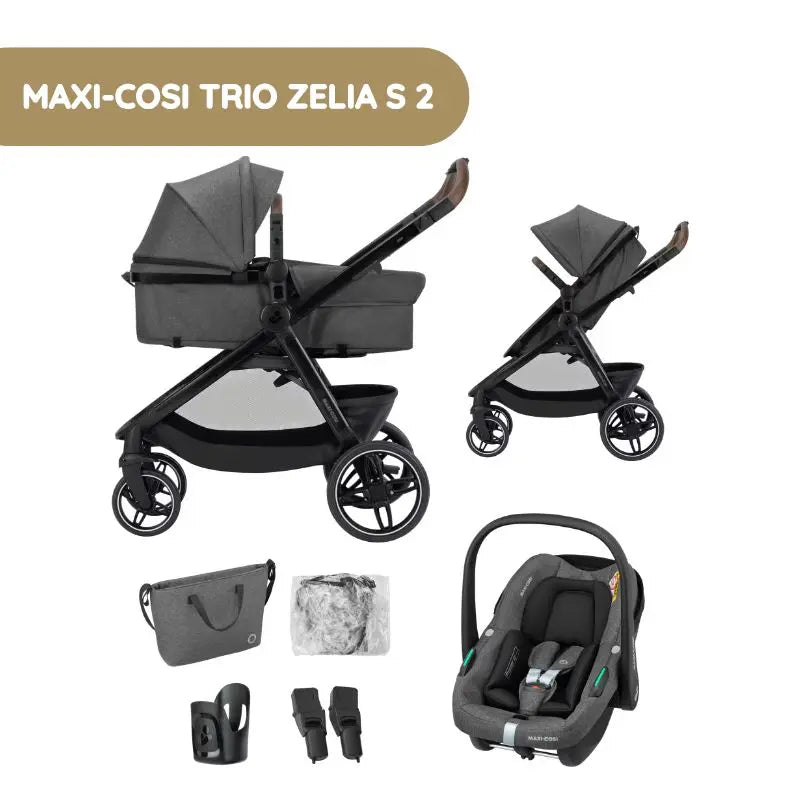 Maxi-Cosi Trio Zelia S 2 - Dark Grey