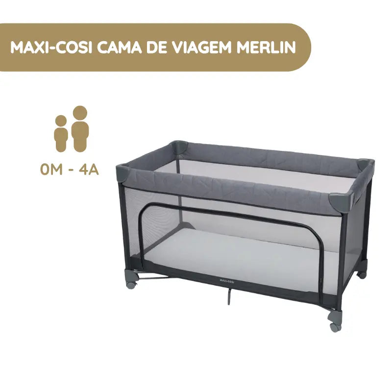 Maxi-Cosi Cama de Viagem Merlin - Elegance Graphite