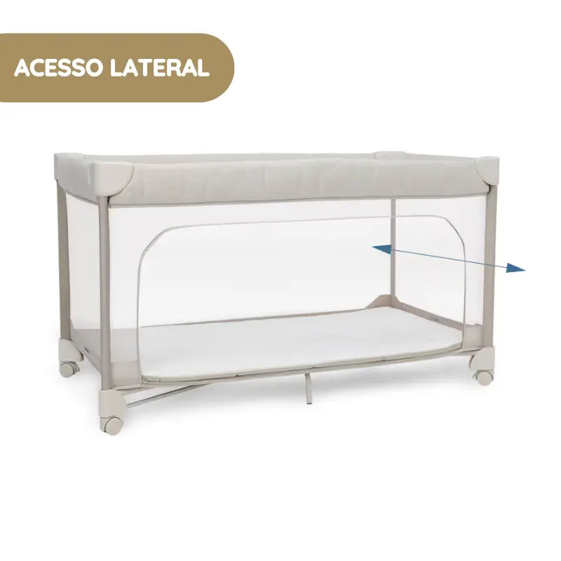 Acesso lateral para maior autonomia