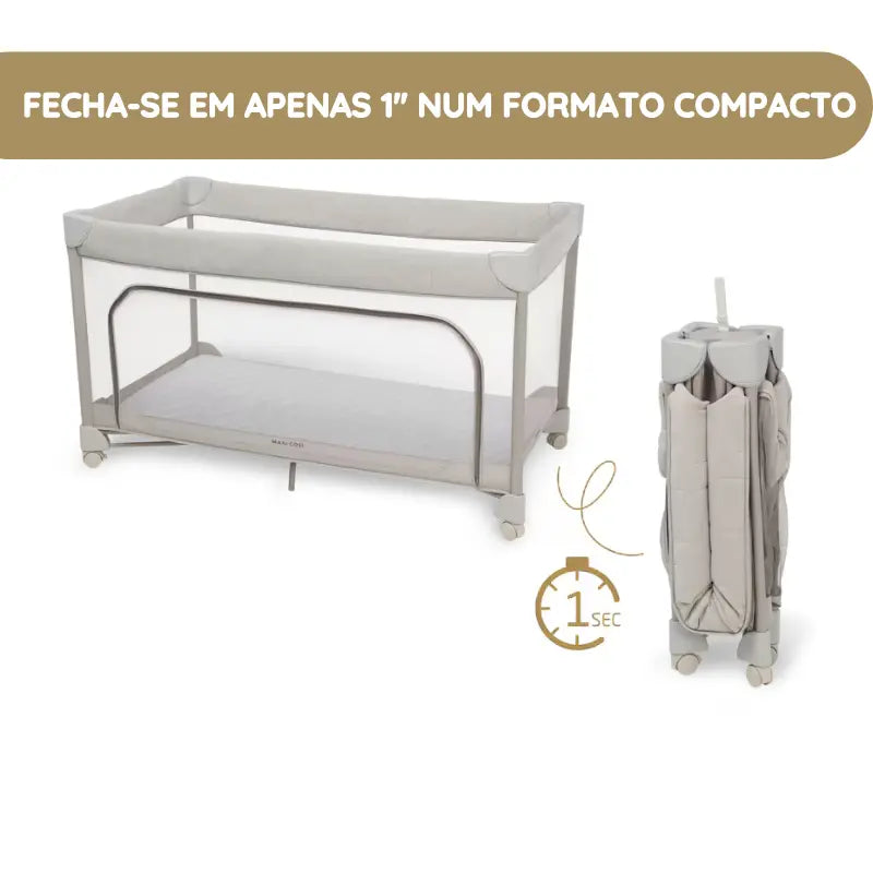 Montagem sem esforço graças ao sistema Flash-Fold
