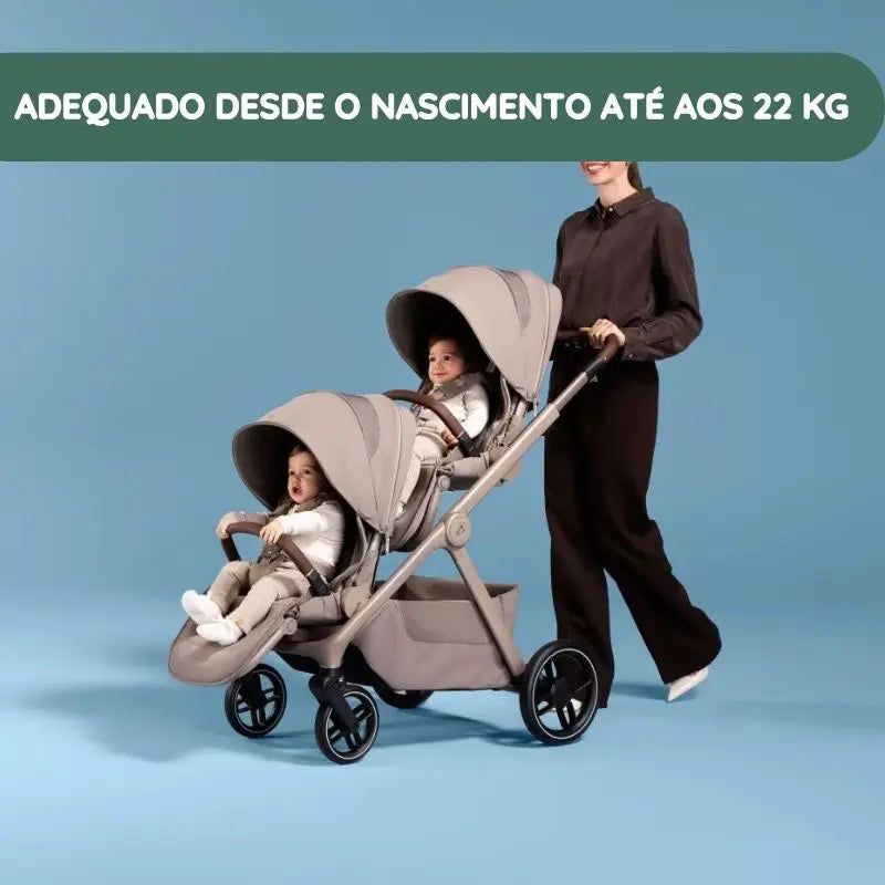 Adequado desde o nascimento até aos 22 kg