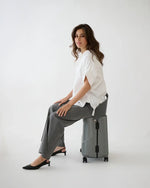 Miamily Mala de Cabine c/ Assento - Charcoal