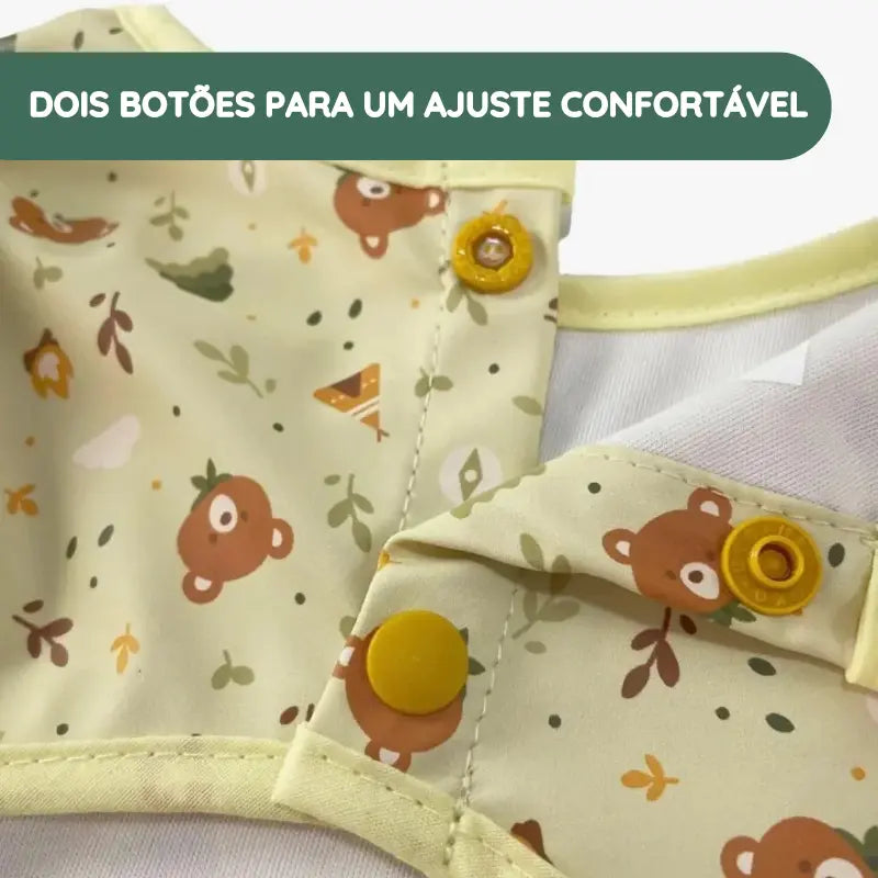 Dois botões para um ajuste confortável