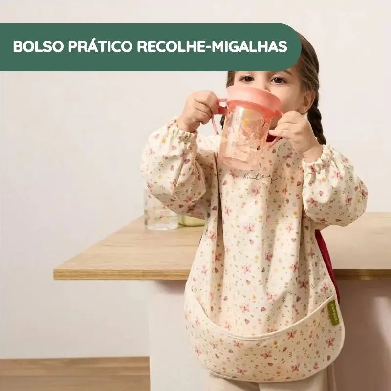 Bolso prático recolhe-migalhas