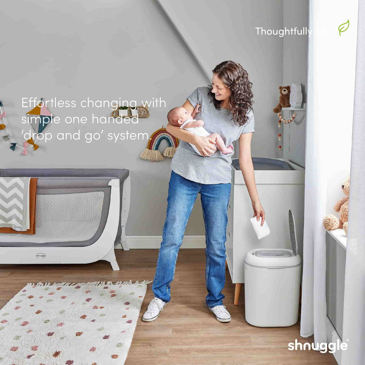 Shnuggle Contentor de Fraldas
