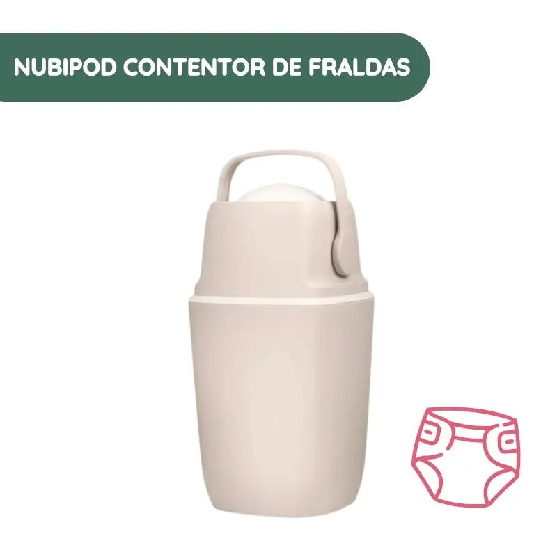 NubiPod Contentor de Fraldas - Beige