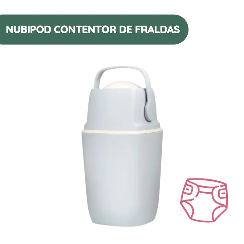 NubiPod Contentor de Fraldas - Grey
