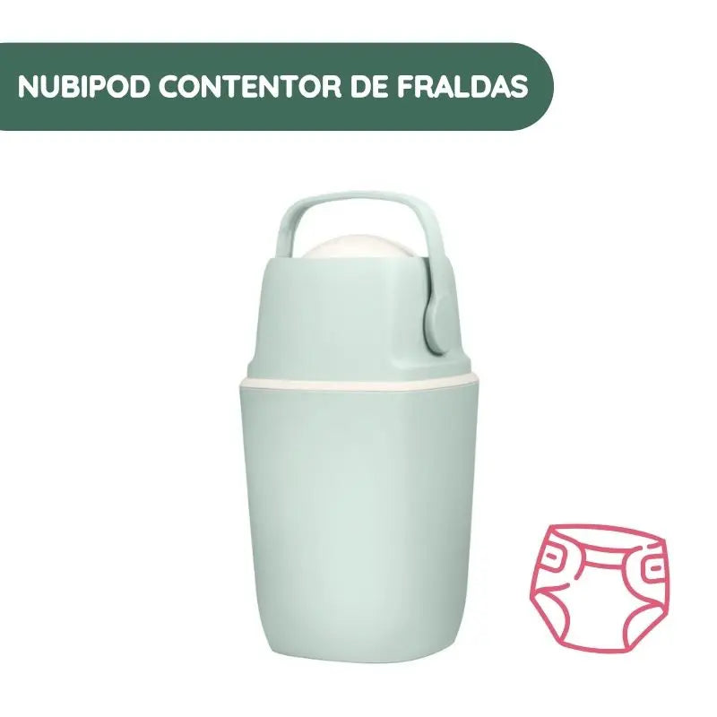 NubiPod Contentor de Fraldas - Sage