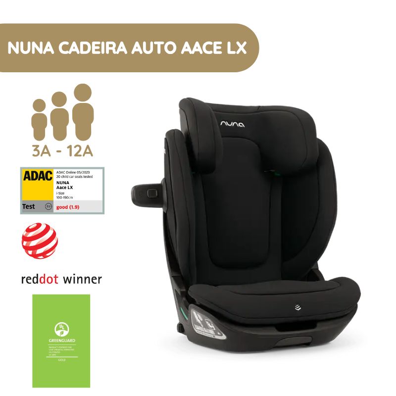 Nuna Cadeira Auto Aace Lx - Caviar
