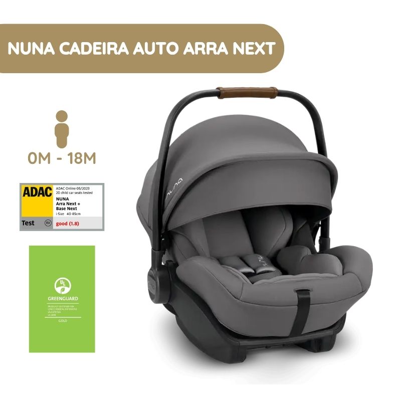 Nuna Cadeira Auto Arra Next - Granite