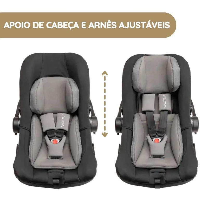 Nuna Cadeira Auto Pipa Next - Granite