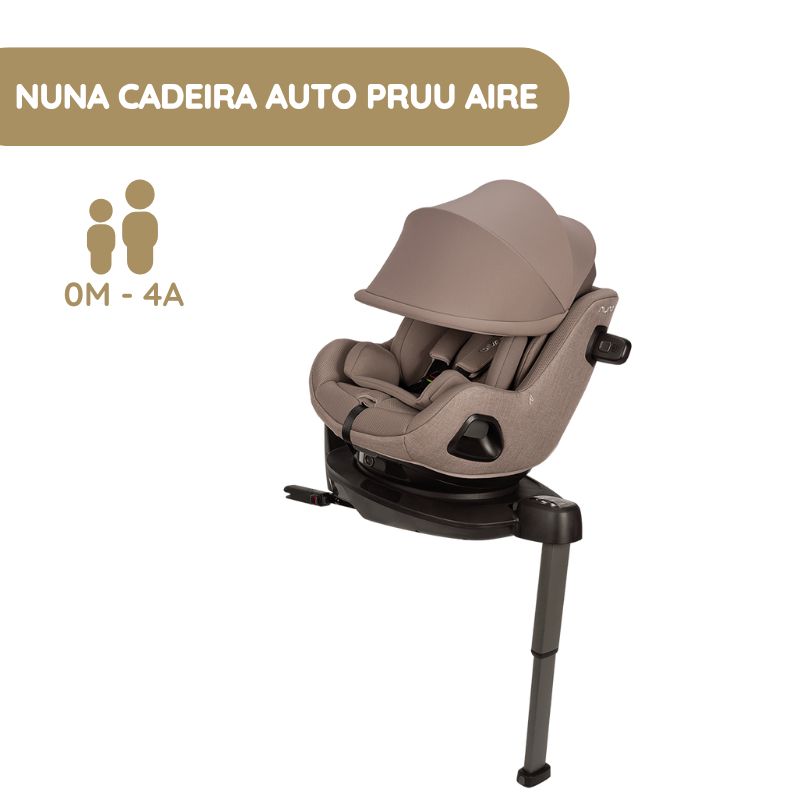 Nuna Cadeira Auto Pruu Aire - Cedar