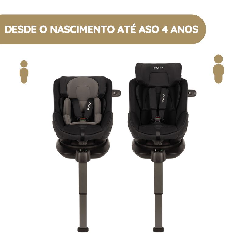 Nuna Cadeira Auto Pruu Aire - Caviar