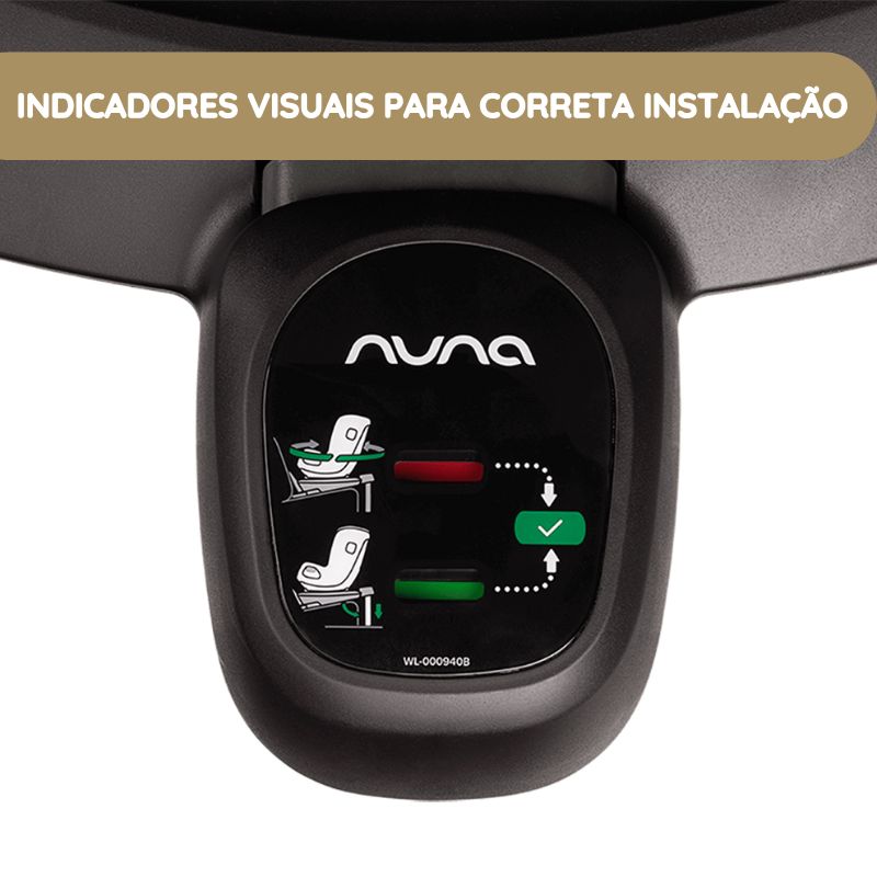 Nuna Cadeira Auto Pruu Aire - Cedar