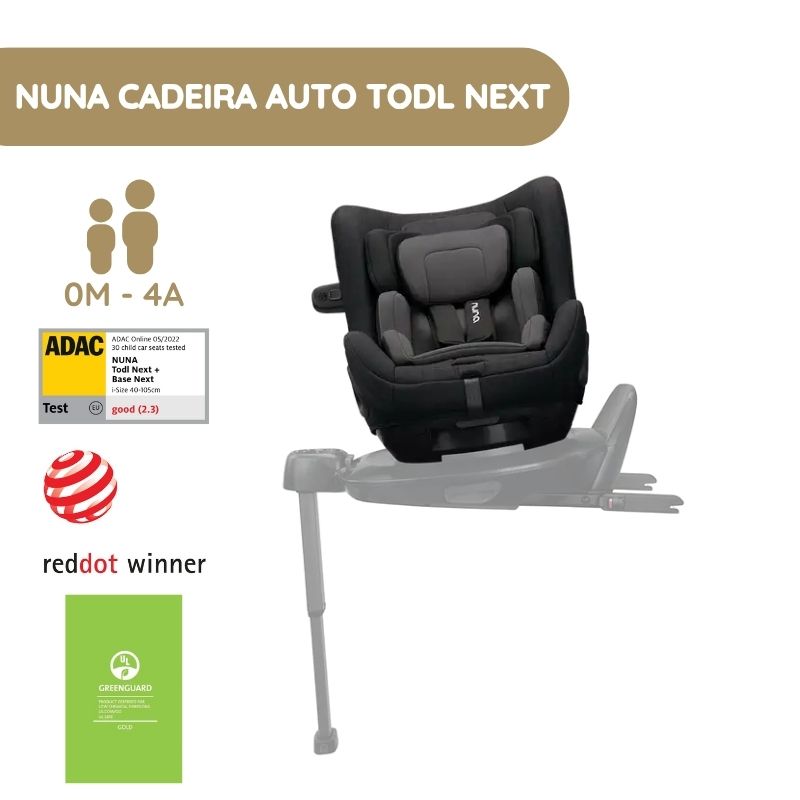 Nuna Cadeira Auto Todl Next - Caviar