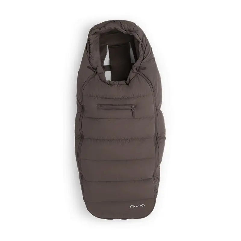 Nuna Footmuff e Luvas - Chestnut