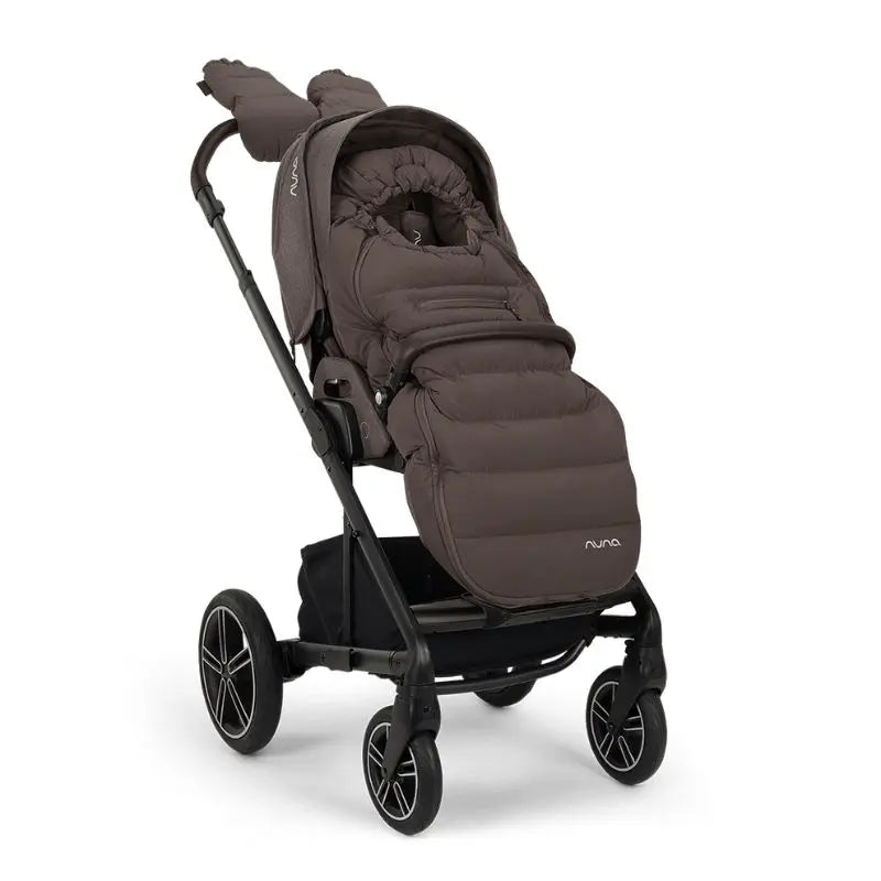 Nuna Footmuff e Luvas - Chestnut