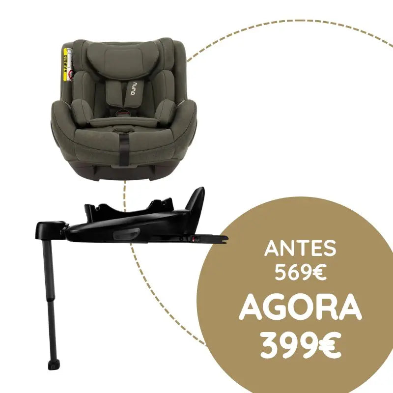 Nuna Pack Cadeira Auto Todl Lite + Base Next - Forest