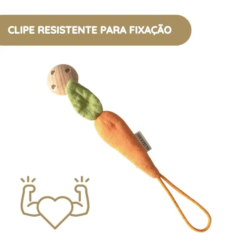 Oli & Carol Corrente de Chupeta Cathy a Cenoura