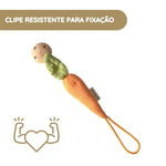 Oli & Carol Corrente de Chupeta Cathy a Cenoura
