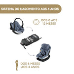 Ovinho para Bebé BeSafe iZi Go Modular X2 i-Size - Metallic Mélange