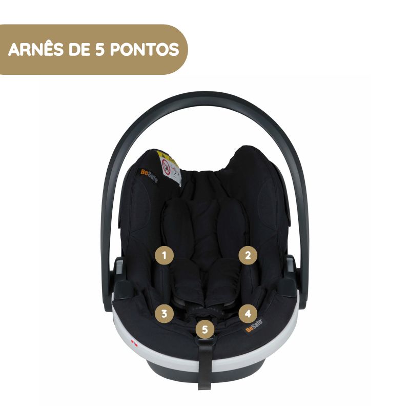 Ovinho para Bebé BeSafe iZi Go Modular X2 i-Size - Peak Mesh