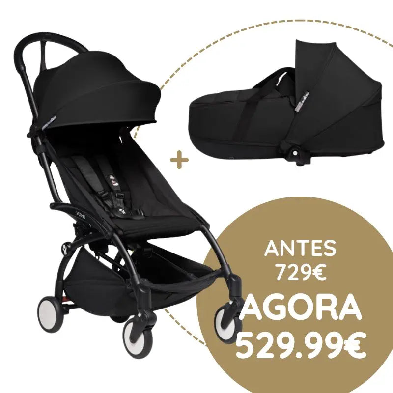 Pack Babyzen Yoyo 2 + Alcofa - Black