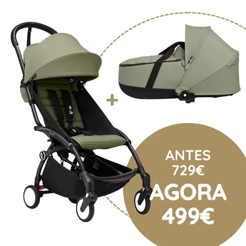 Pack Babyzen Yoyo 2 + Alcofa - Olive