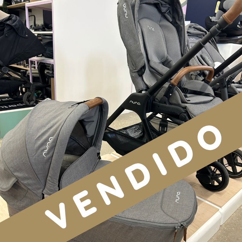 Pack Nuna Carrinho de Bebé Triv + Alcofa - Granite