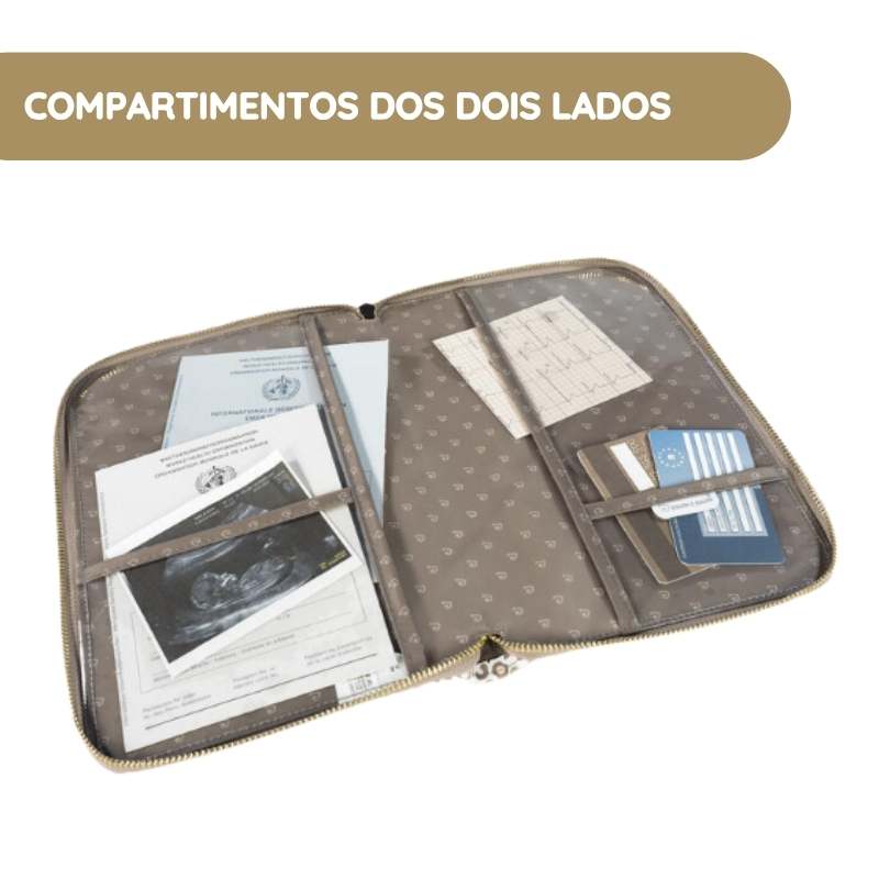 Pasito a Pasito Porta Documentos London - Animal Print