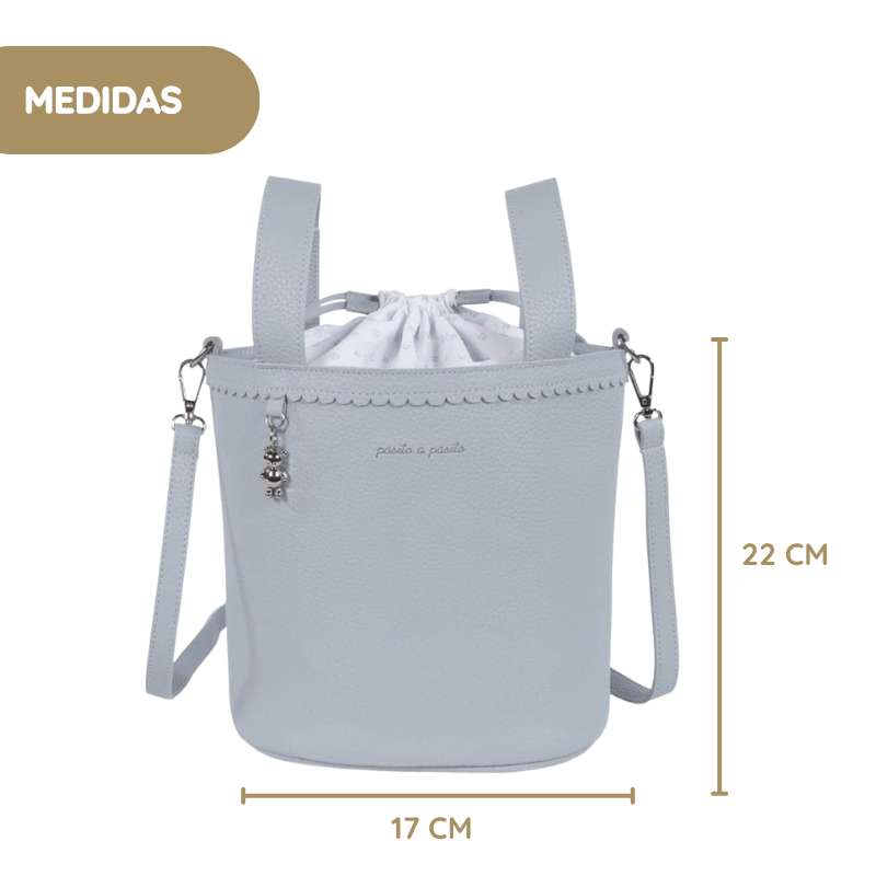 Pasito a Pasito Bolsa Bucket Icon Sky
