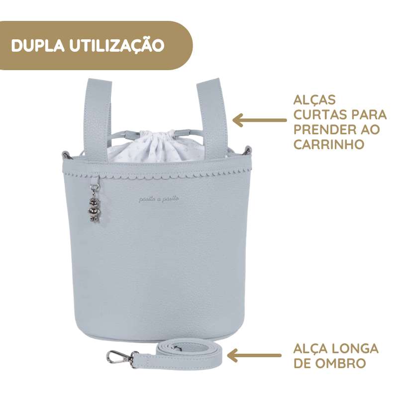 Pasito a Pasito Bolsa Bucket Icon Rose