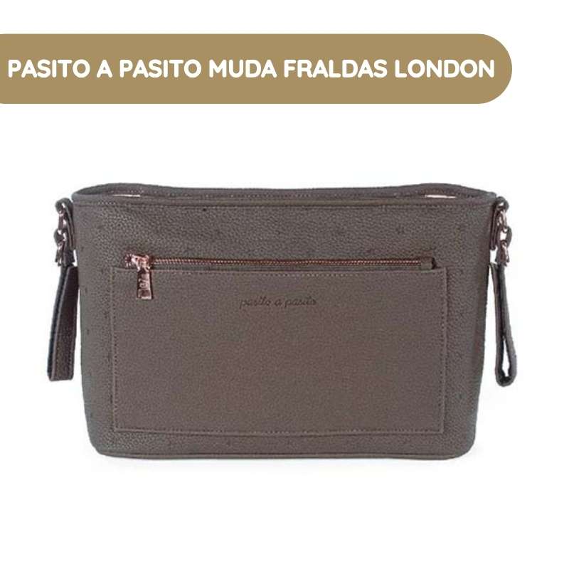 Pasito a Pasito Bolsa Organizadora London - Coffee