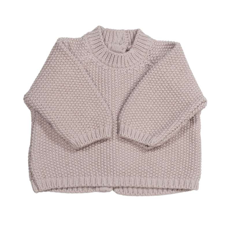 Pasito a Pasito Conjunto Recém-nascido Tricot 0-1M/56 cm - Rosa