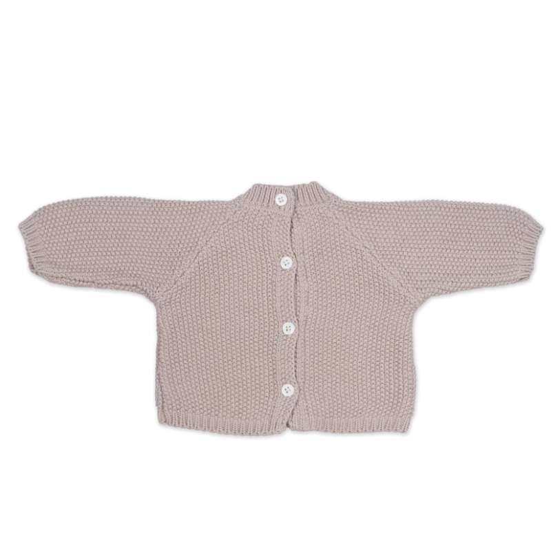 Pasito a Pasito Conjunto Recém-nascido Tricot 0-1M/56 cm - Rosa