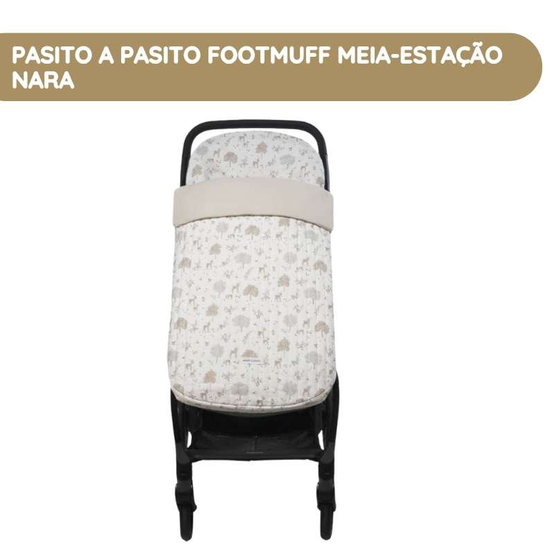 Pasito a Pasito Footmuff Meia-Estação Nara