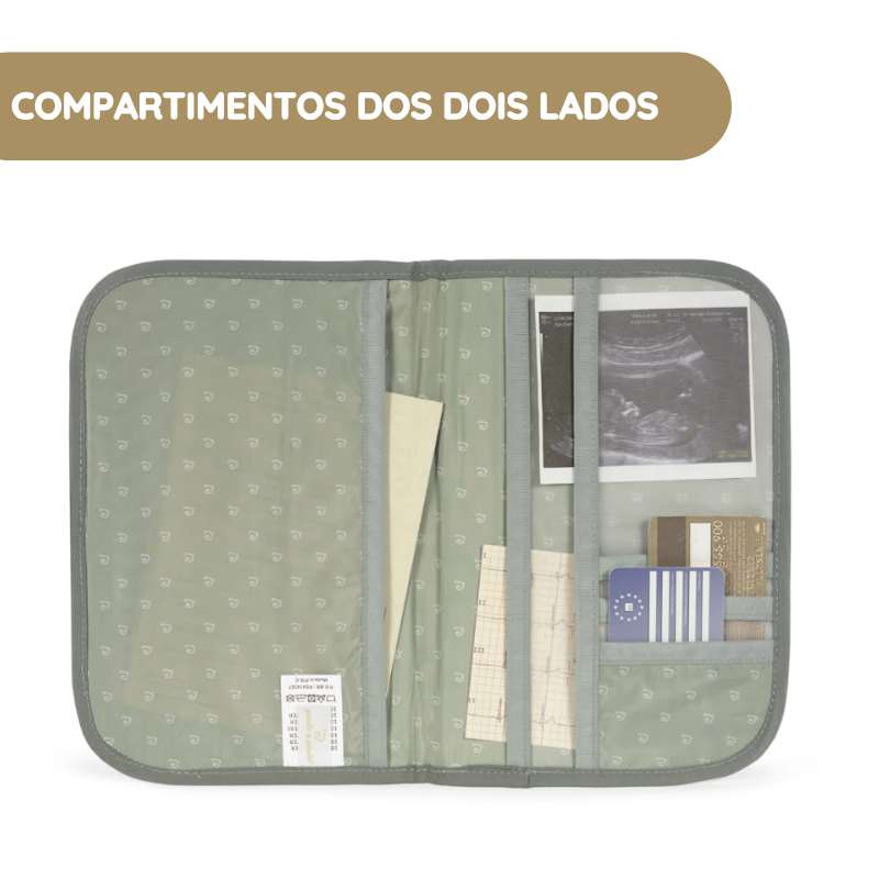 Pasito a Pasito Porta Documentos Paddington - Verde