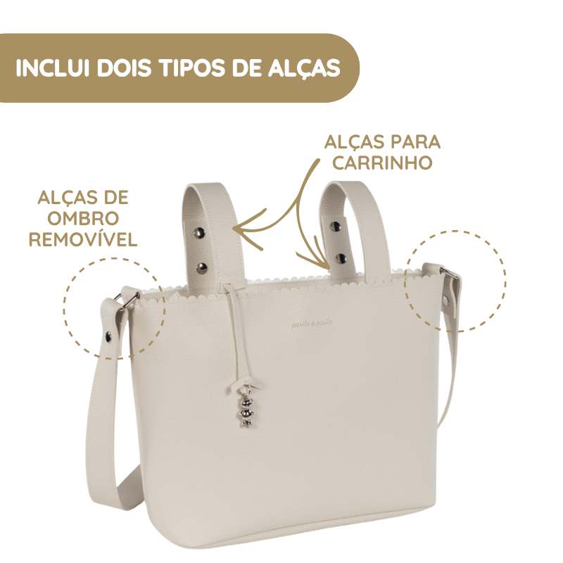 Pasito a Pasito Mala Crossbody Icon - Cream