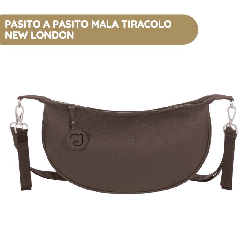 Pasito a Pasito Mala Tiracolo New London - Brown