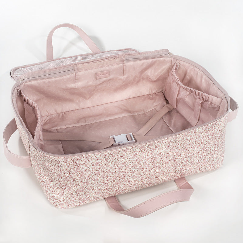 Pasito a Pasito Mala de Maternidade Flower Mellow - Rosa
