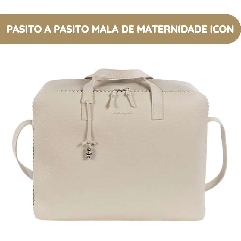 Pasito a Pasito Mala de Maternidade Icon - Cream
