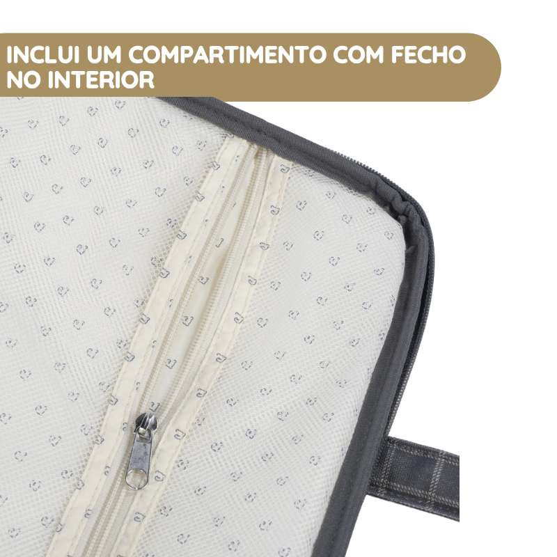 Pasito a Pasito Mala de Maternidade Tartan